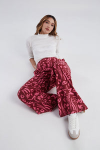 Pants There for you - Burgundy
