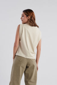 T-shirt Late mi corazón - Sand