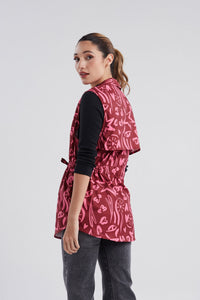 Vest There for you - Burgundy