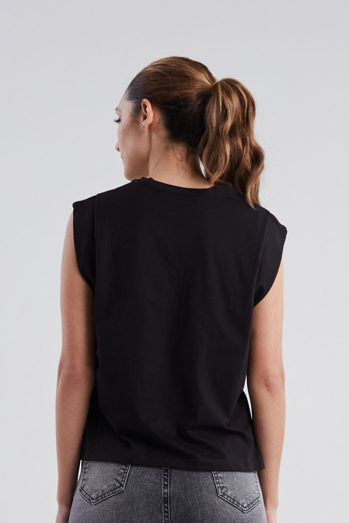 T-shirt Late mi corazón - Black