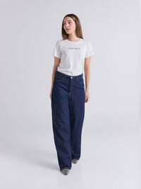 Jeans Bolsillos - Azul