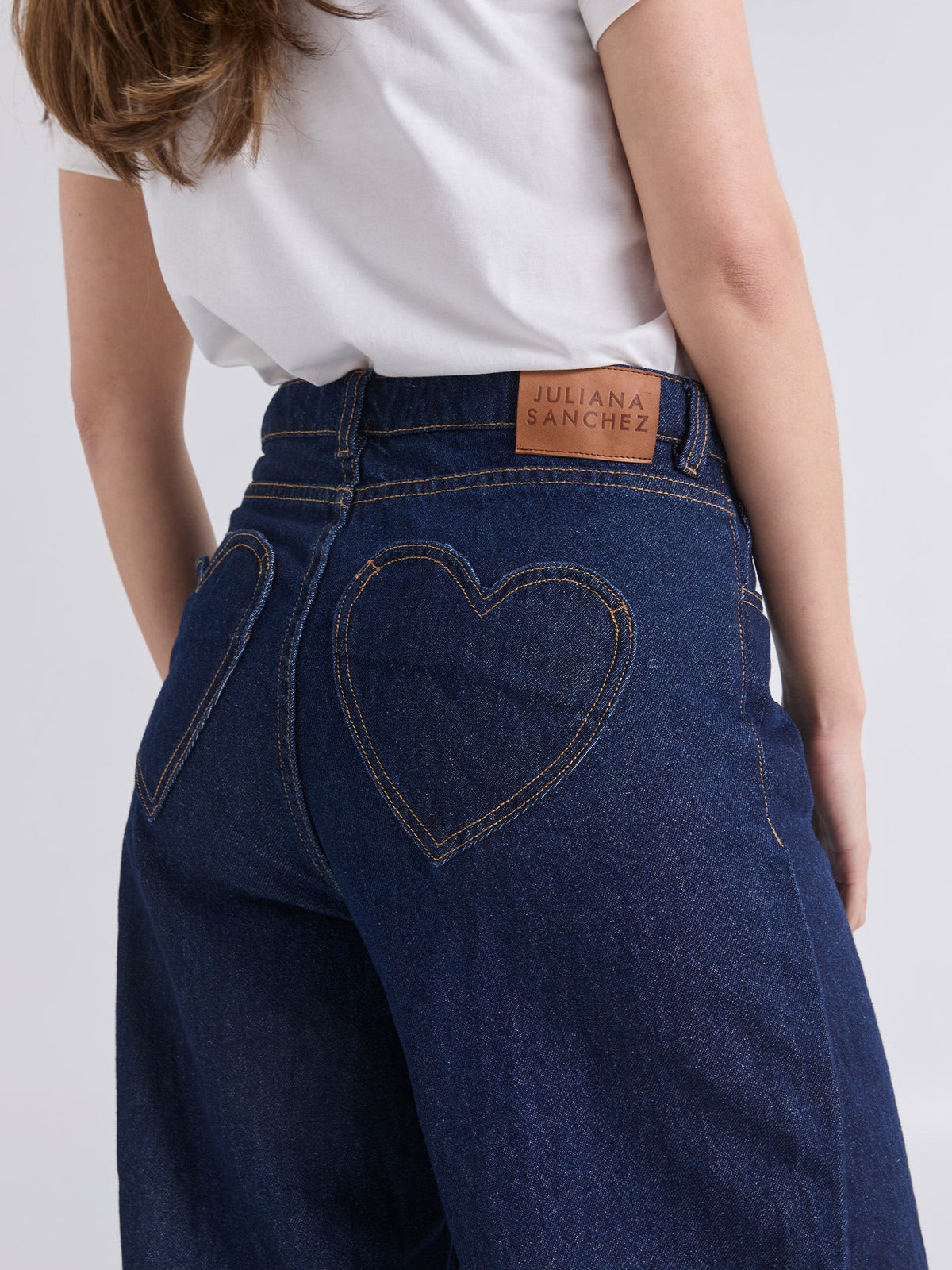 Jeans Bolsillos - Azul