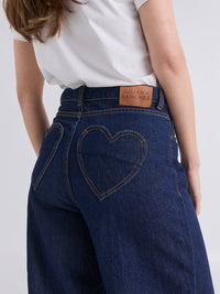 Jeans Bolsillos - Azul