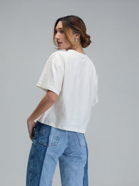 T-shirt Instantes - Ivory