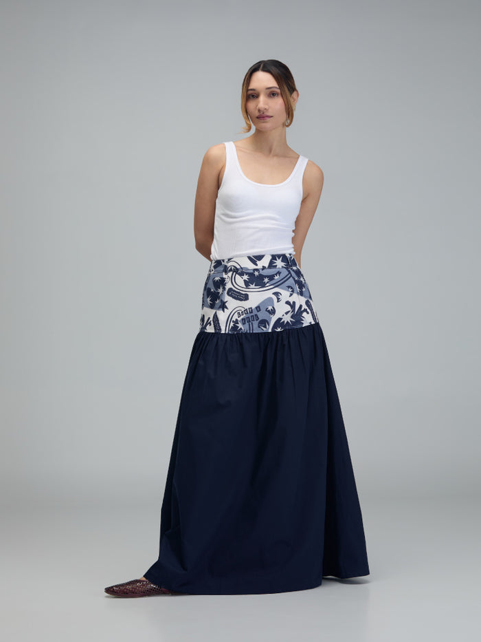 Skirt Live & feel - Blue