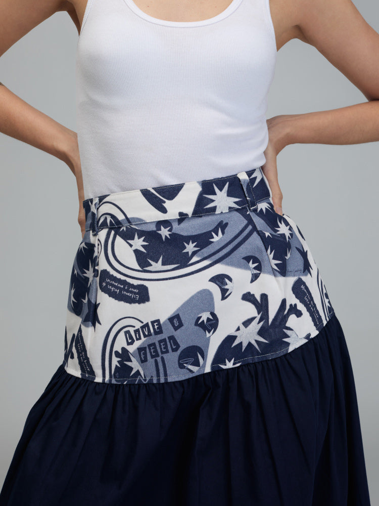 Skirt Live & feel - Blue