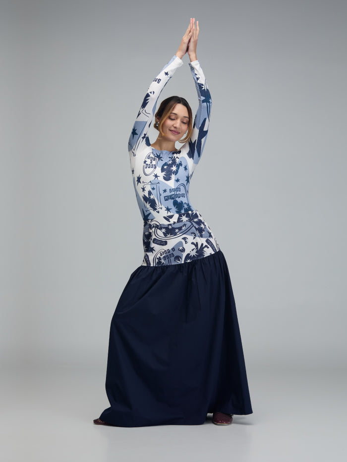 Skirt Live & feel - Blue