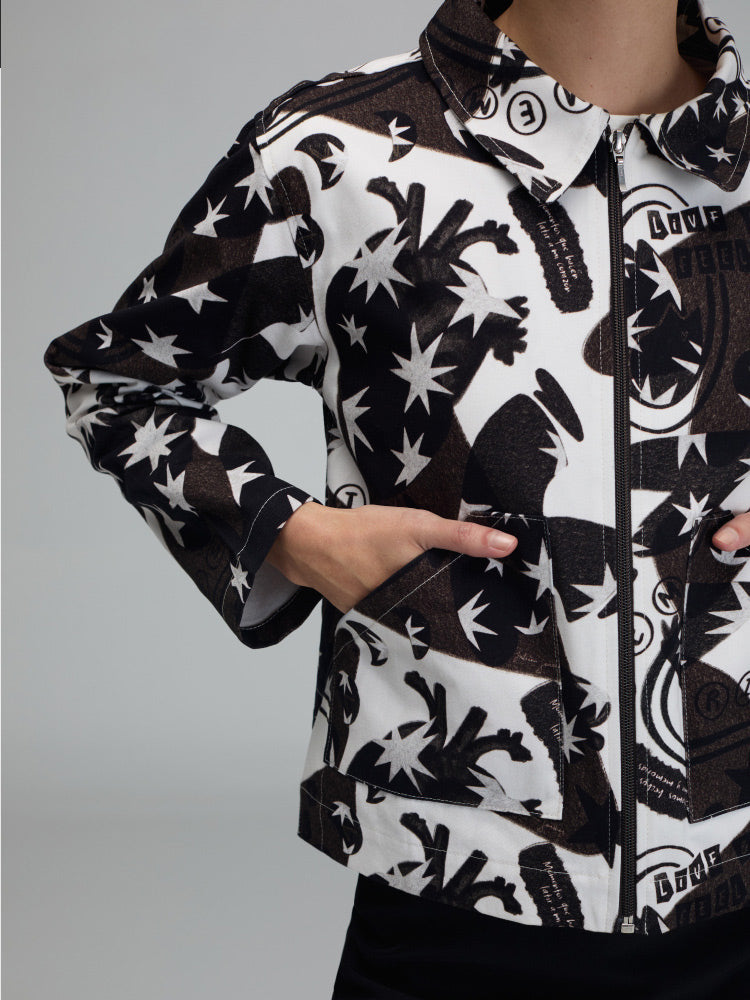 Jacket Live & feel - Brown