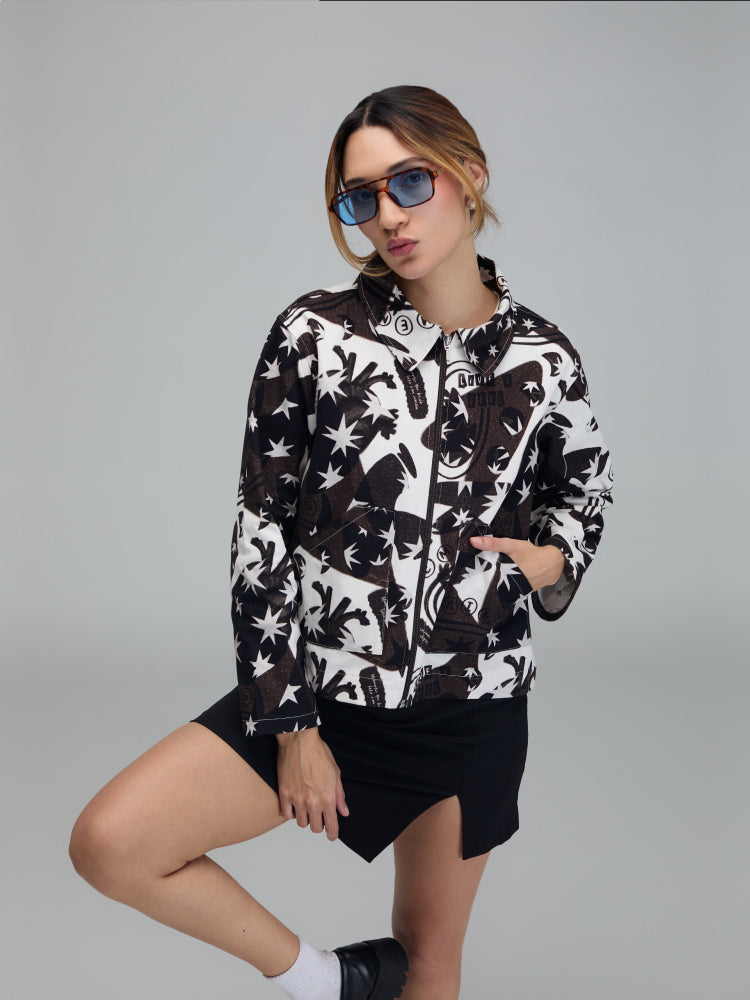 Jacket Live & feel - Brown