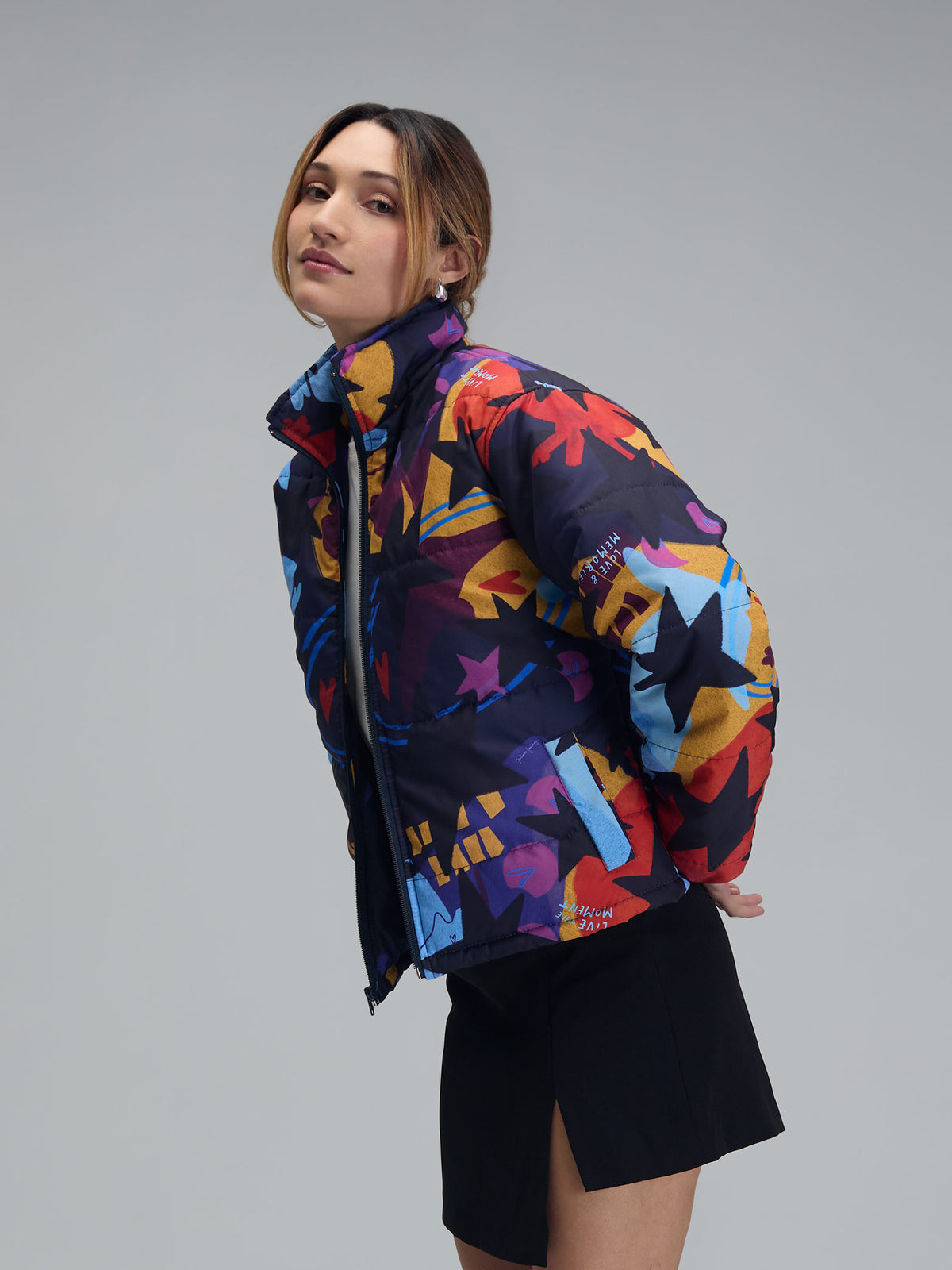 Jacket Fragmentos - Blue