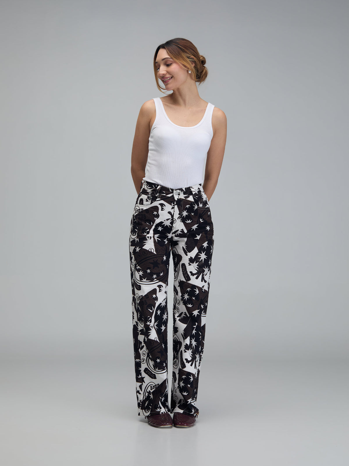 Pants Live & feel - Brown