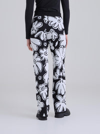 Pants Tejido garden - Black