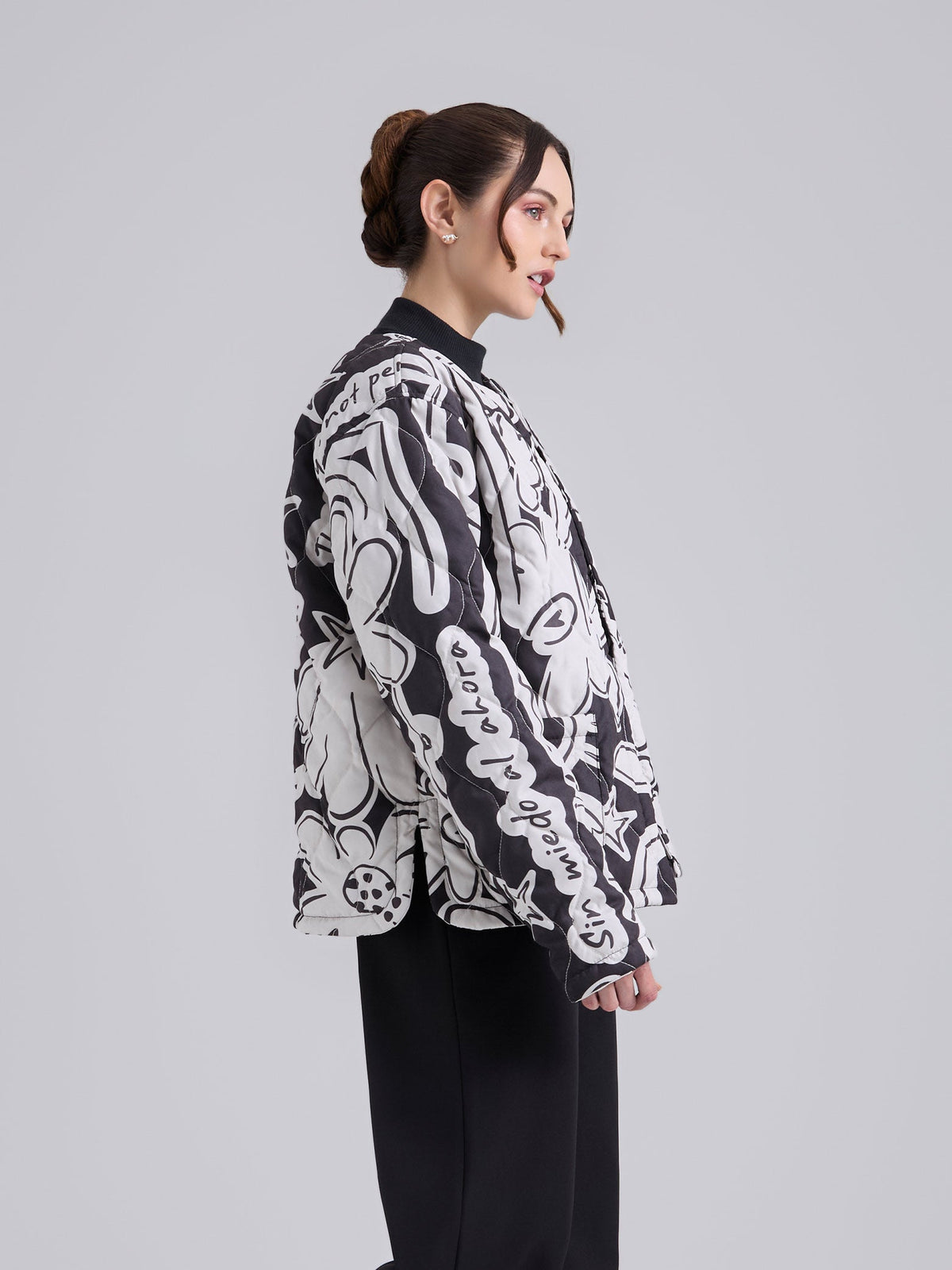 Jackets Acolchada caminos - Black