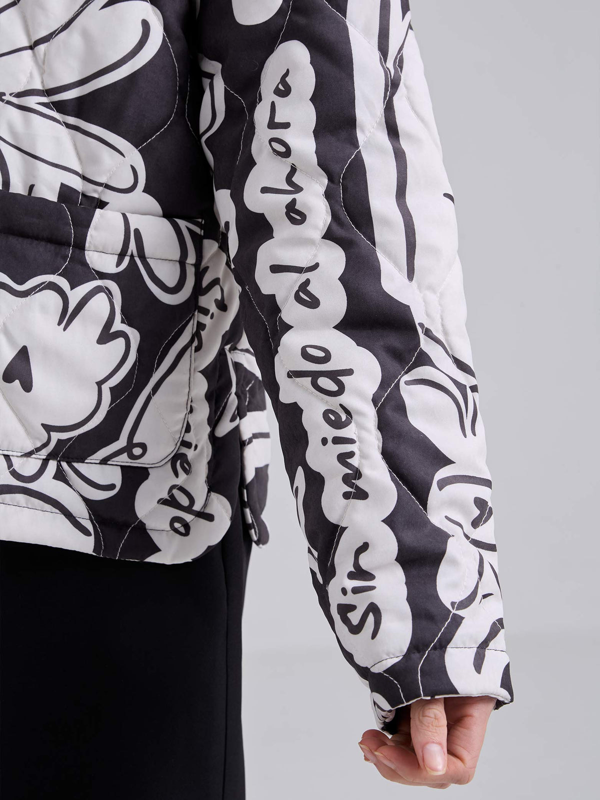 Jackets Acolchada caminos - Black