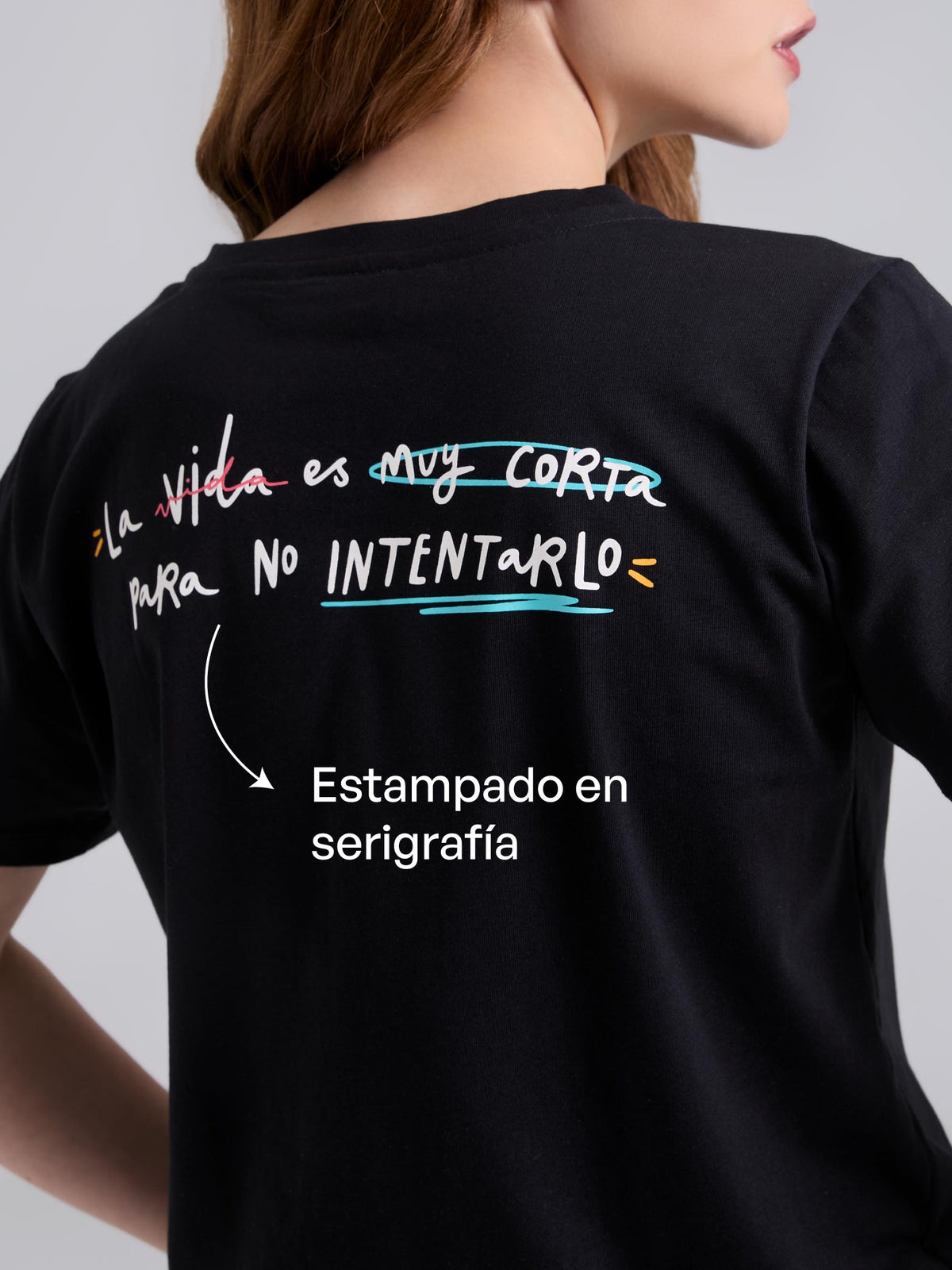 T-shirt Intentarlo - Black