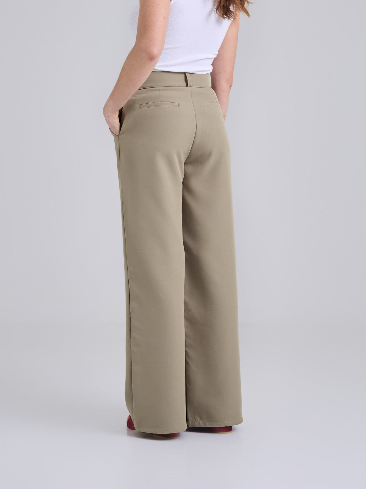 Pants Bordado - Khaki