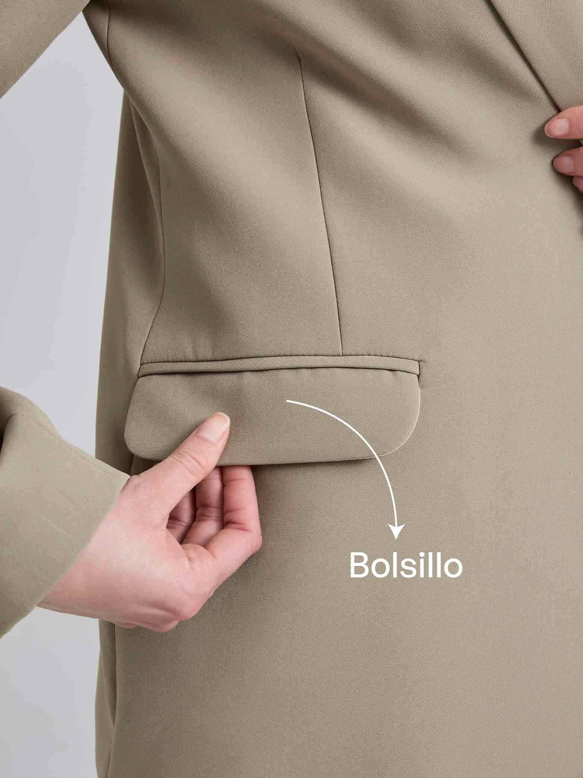 Blazer Bordado - Khaki