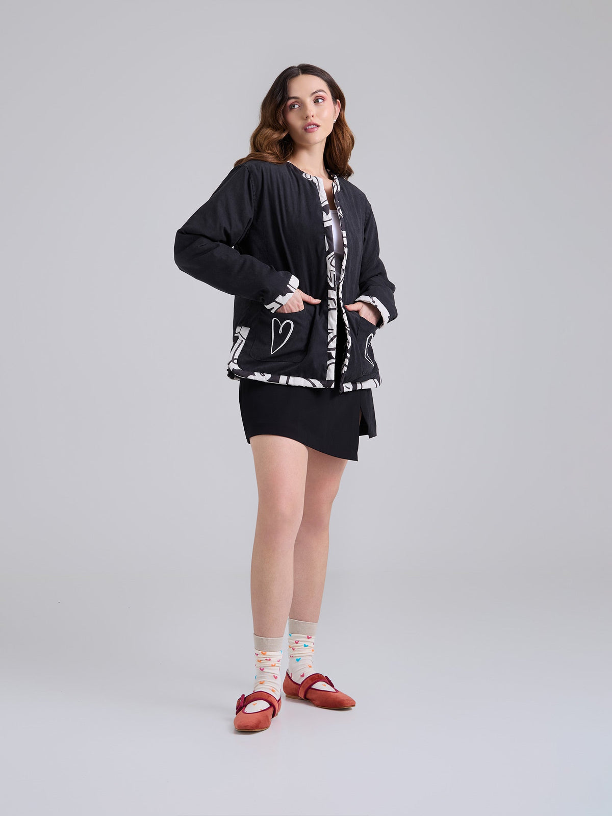 Jackets Acolchada caminos - Black