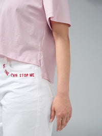 T-shirt Más fuerte - Pink