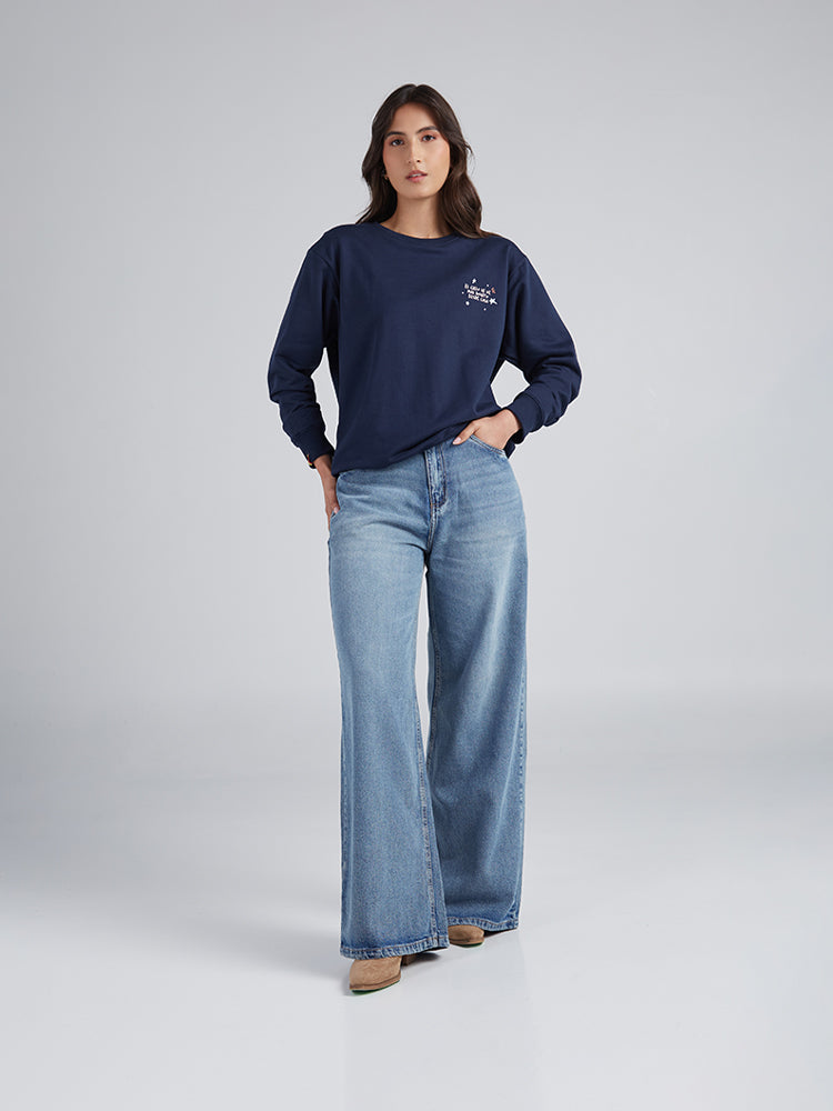 Jumper Desde casa - Dark Blue