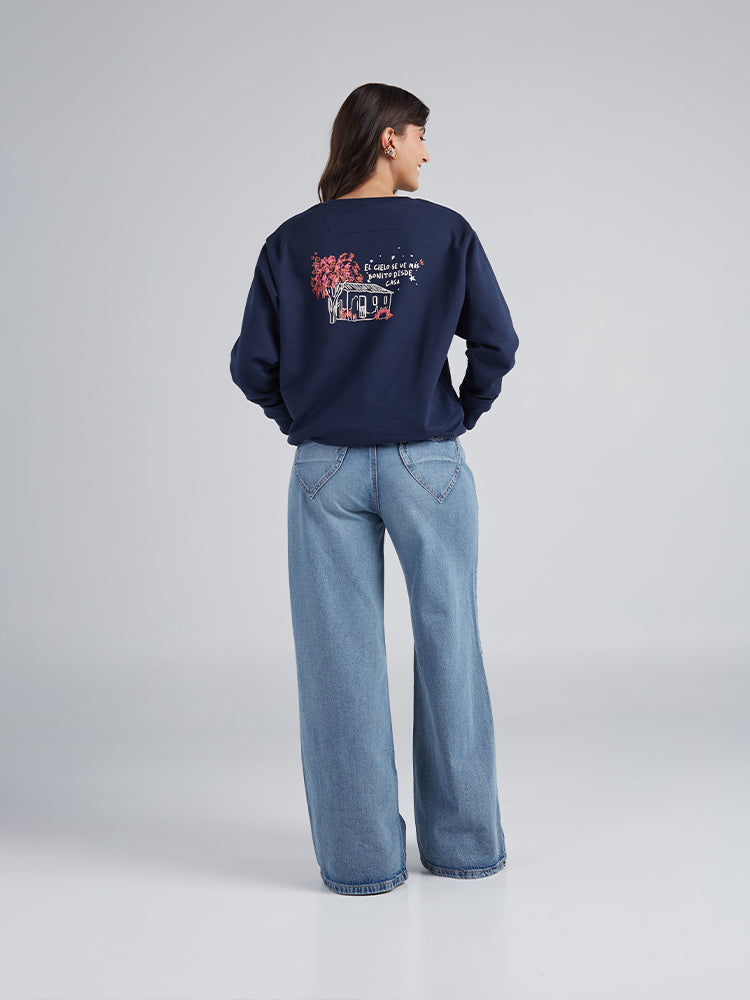 Jumper Desde casa - Dark Blue