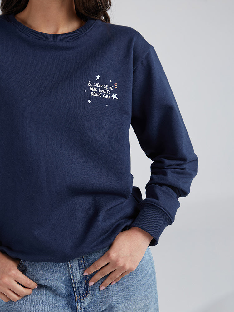 Jumper Desde casa - Dark Blue