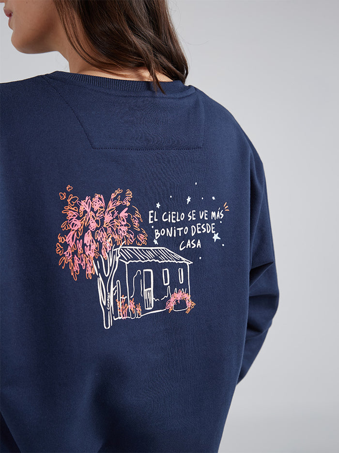 Jumper Desde casa - Dark Blue