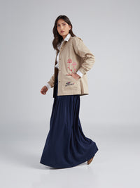 Jacket Aquí florezco - Khaki