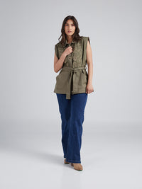 Vest Flores - Green