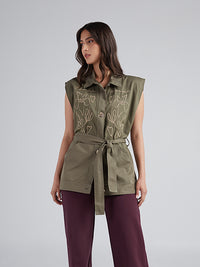 Vest Flores - Green