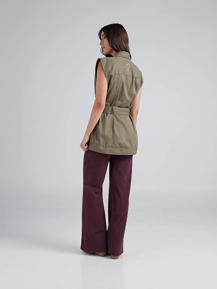 Vest Flores - Green