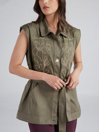 Vest Flores - Green
