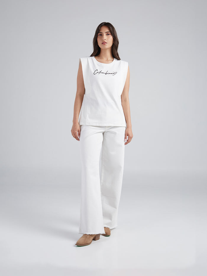 T-shirt Alma Colombiana - Ivory