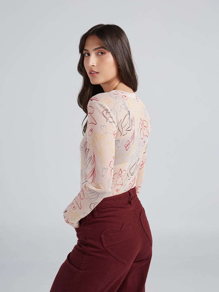 Top Flora - Ivory