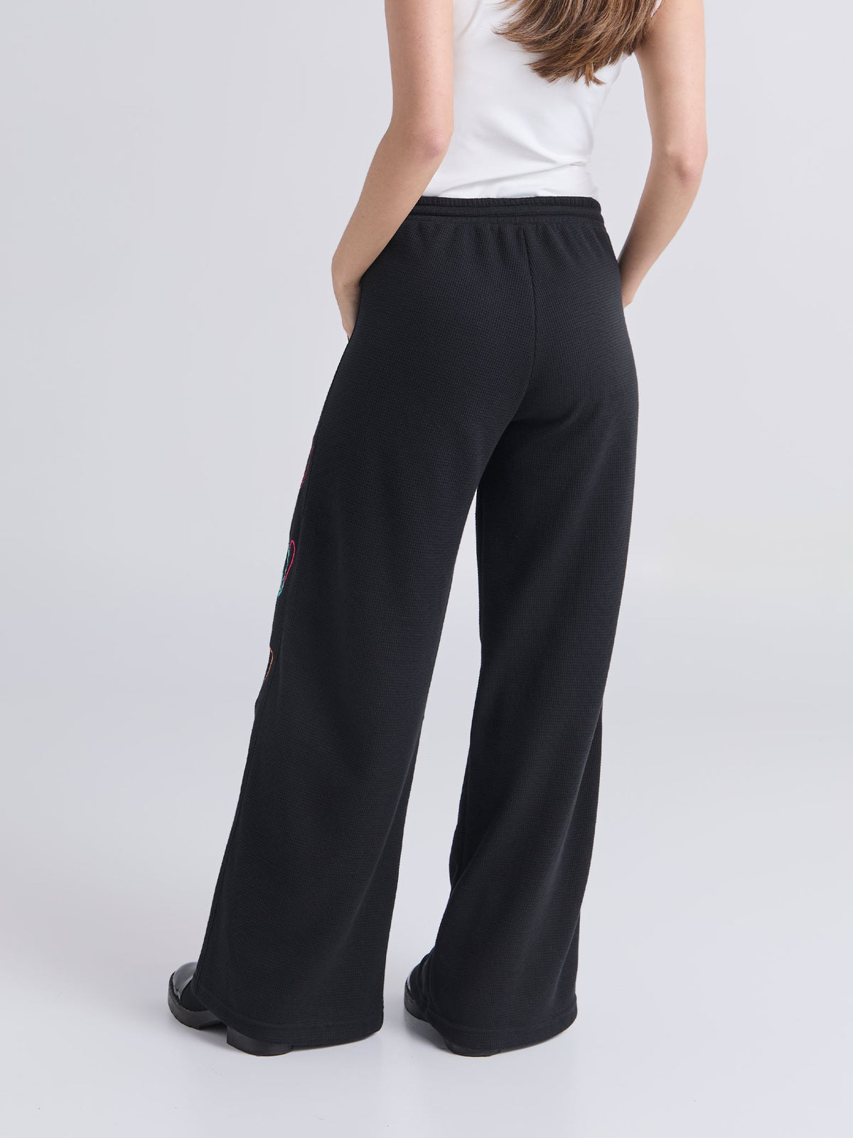 Pants Mi color - Black