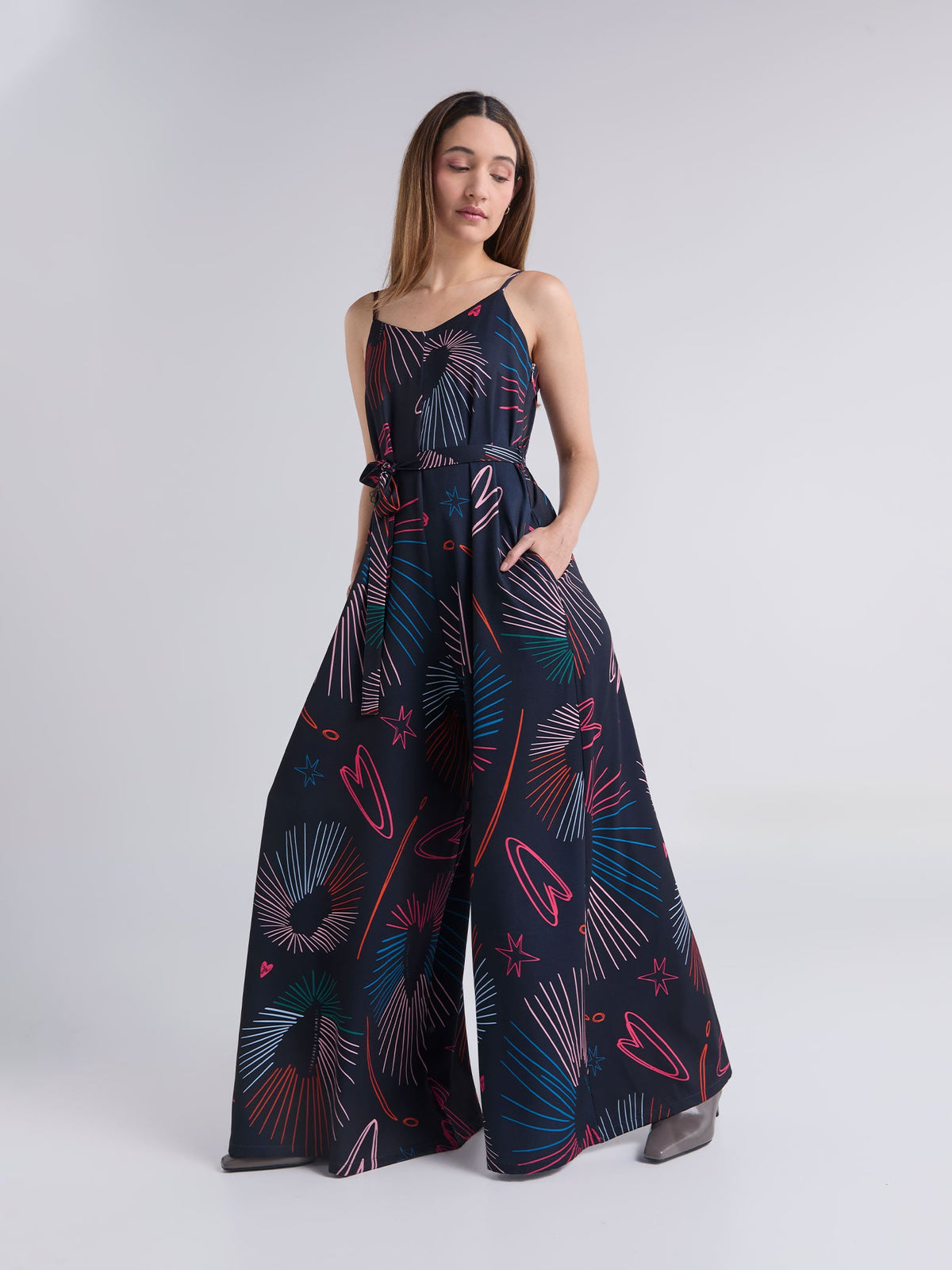 Jumpsuit Take Your Time - Blue