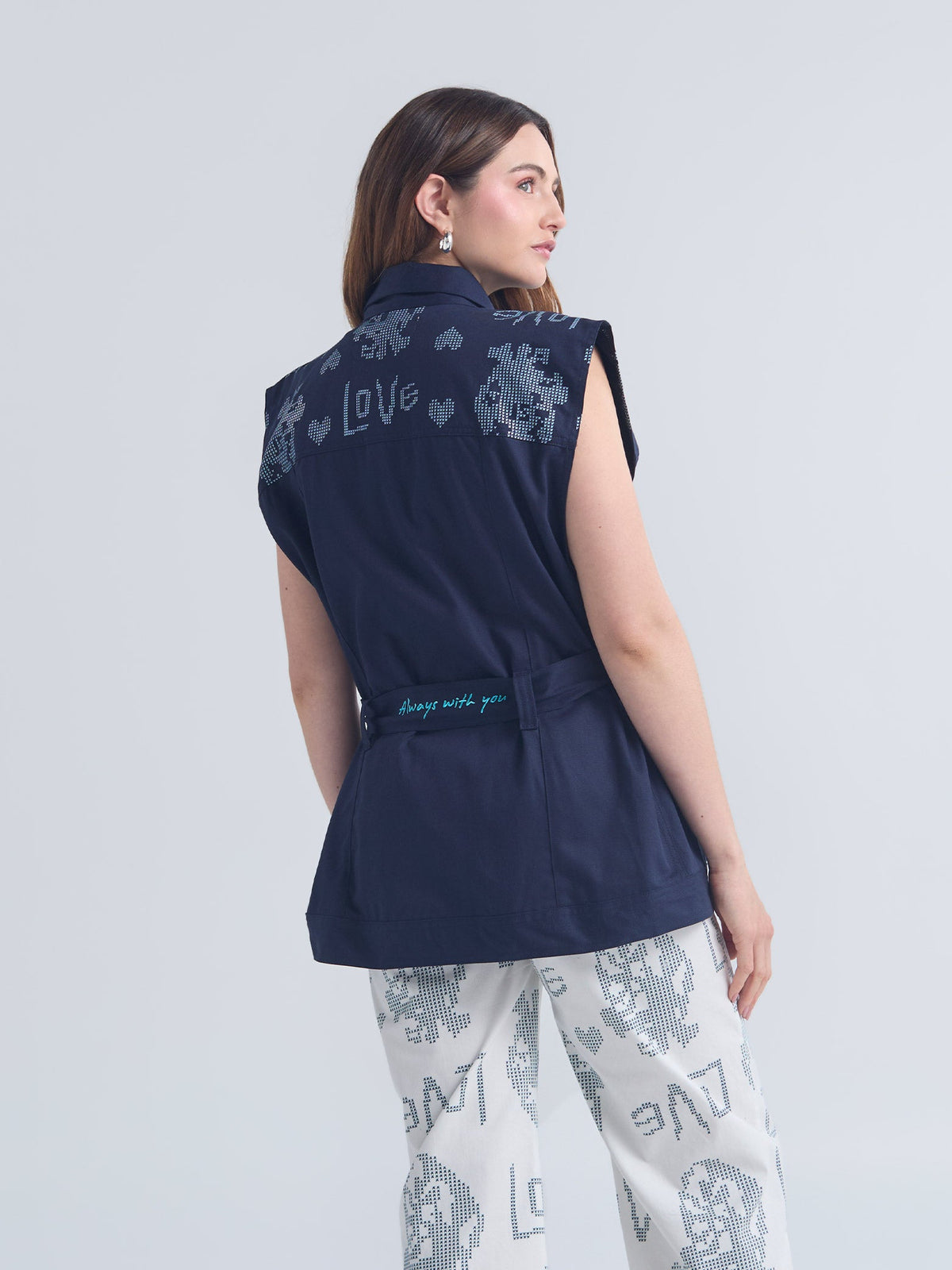 Vests Love - Navy