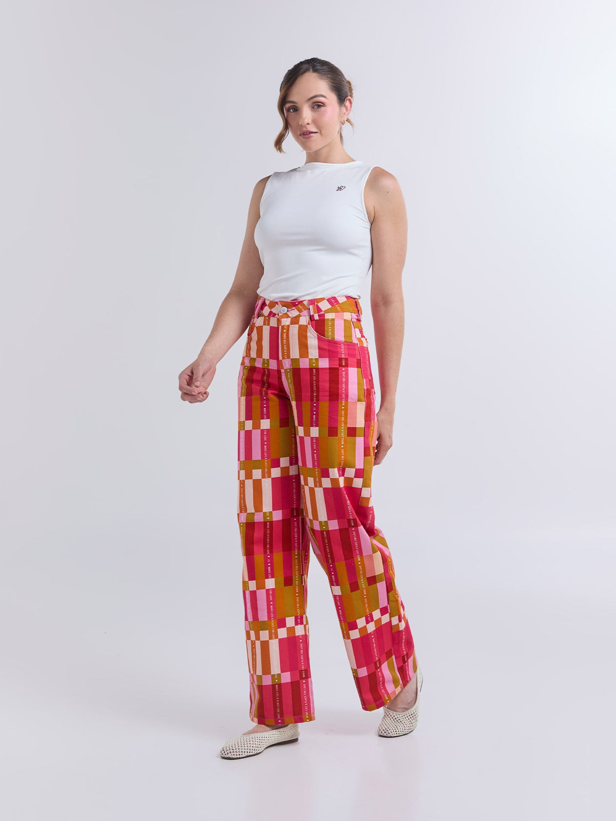 Pants Love place - Pink