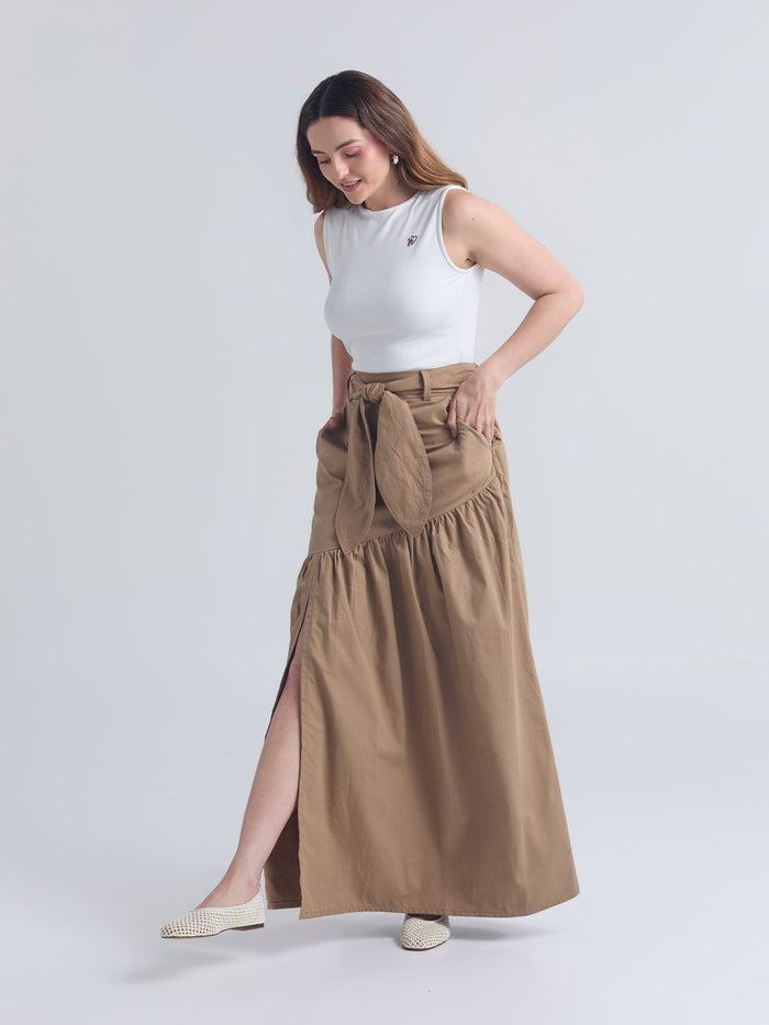 Skirt En cada paso - Khaki