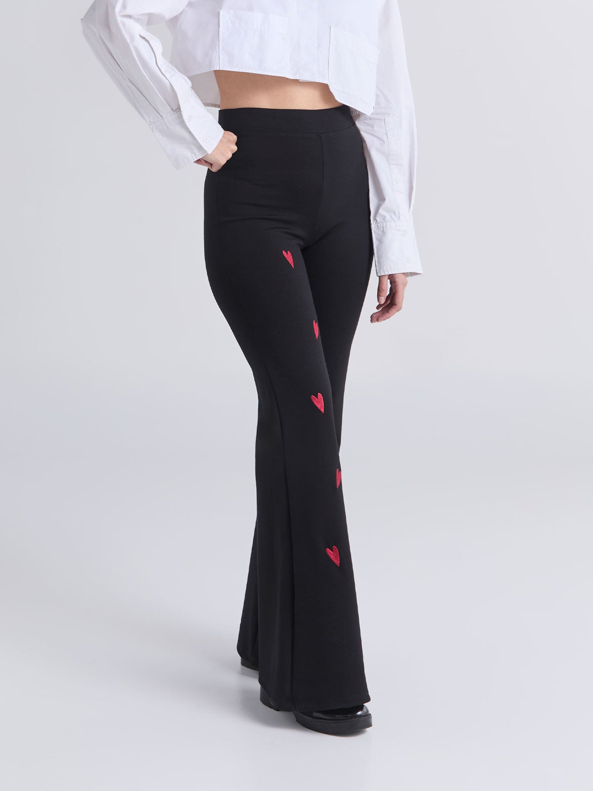 Pants Flare básico - Black