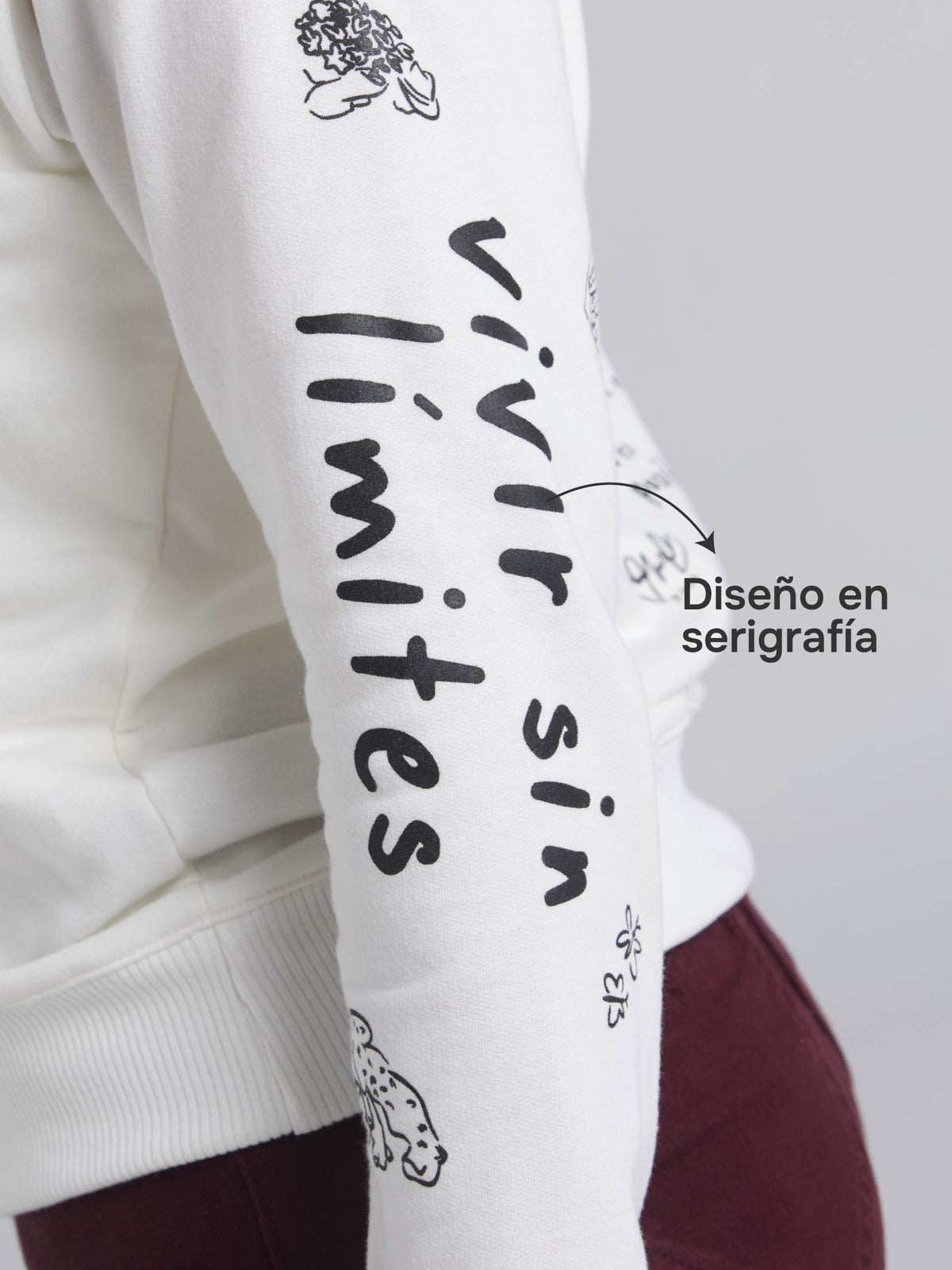 Jumper Sin limites - Ivory