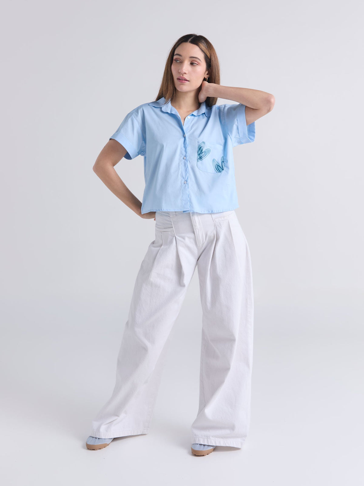 Shirt Corazón despierto - Blue