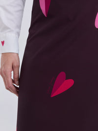 Skirts Two Hearts - Burgundy