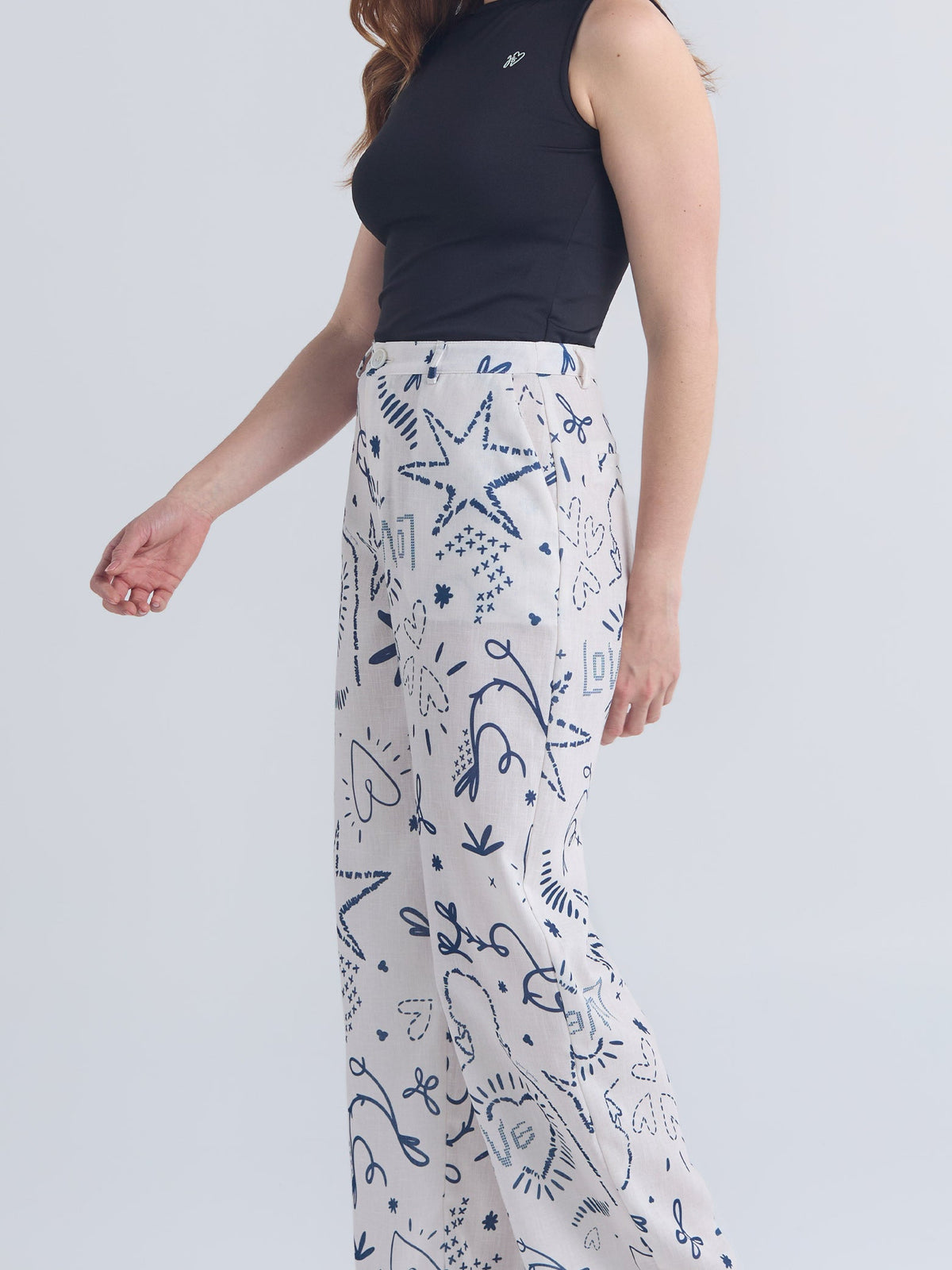 Pants Lazos - Ivory
