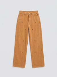 Jeans Mini corazones - Mustard