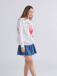 Jumper Abrazo al corazón - Ivory