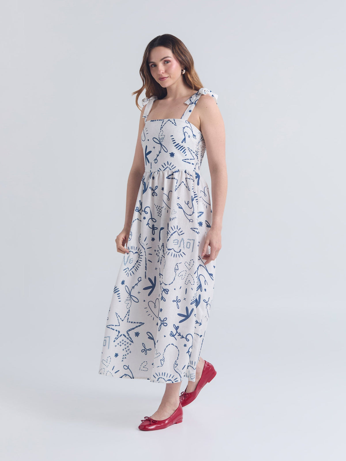 Dresses Puntada de cruz - Ivory