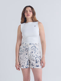 Shorts Lazos - Ivory