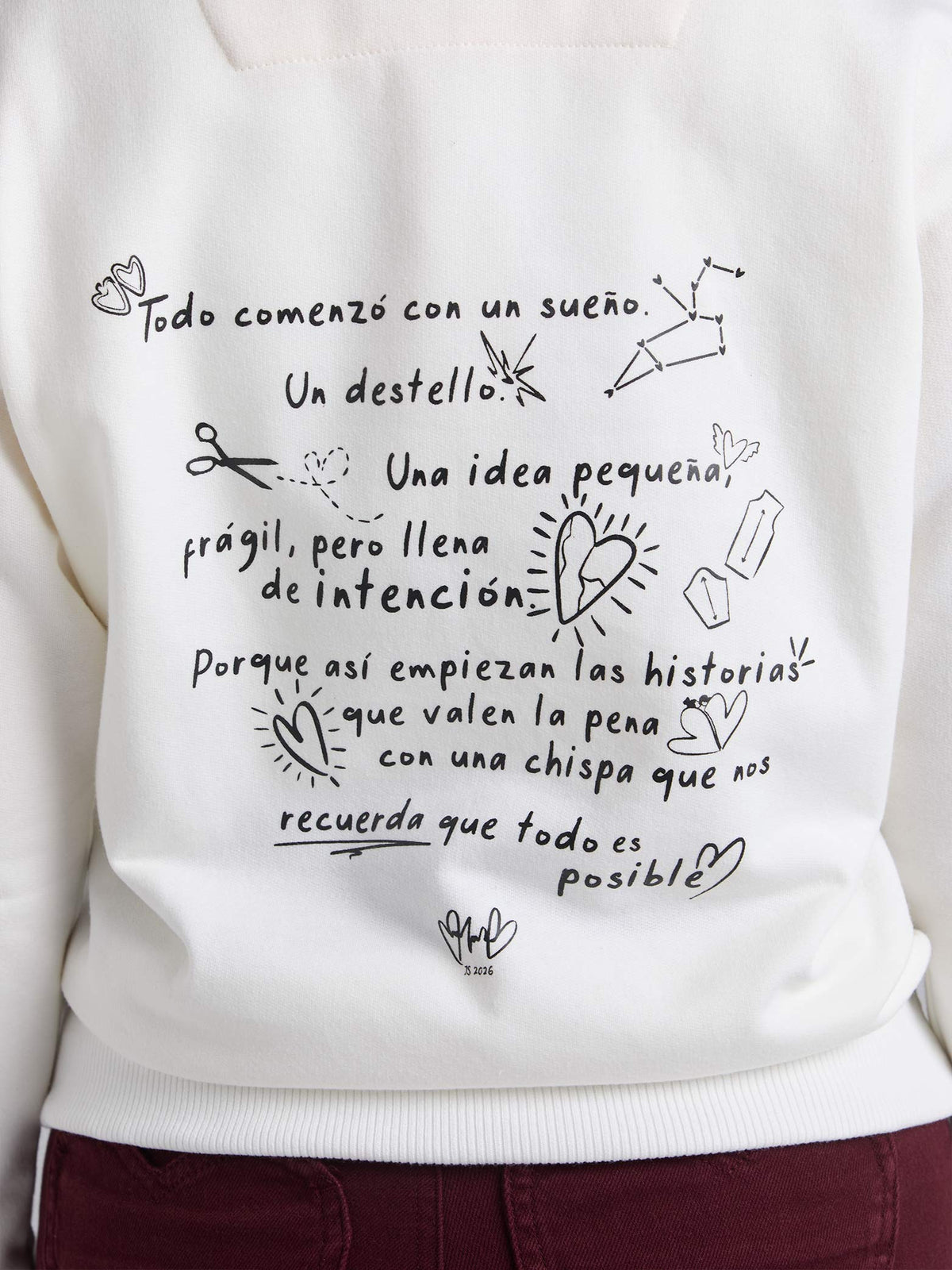 Jumper Sin limites - Ivory
