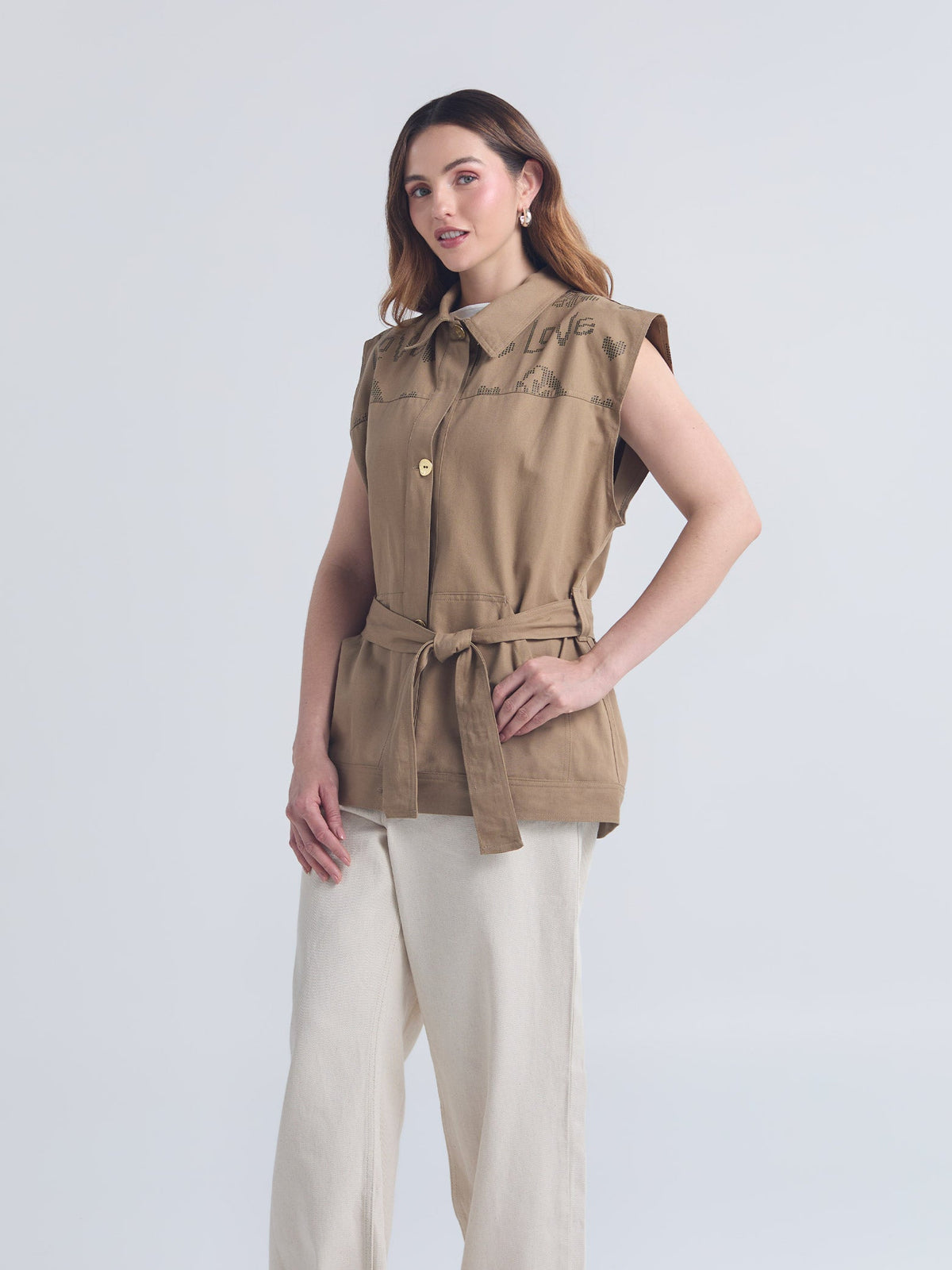 Vests Love - Caqui
